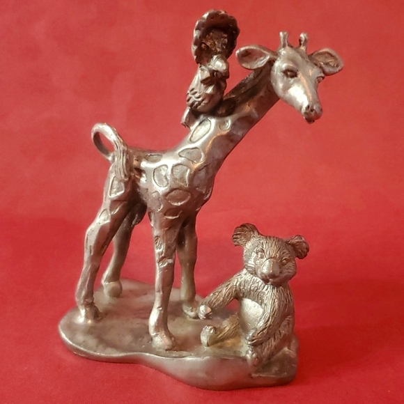 Seagull Pewter Figurine Pen, Pencil, Toothbrush Holder - Picture 1 of 10
